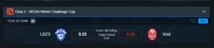cá cược dota 12bet