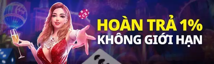 hoàn tiền casino happyluke