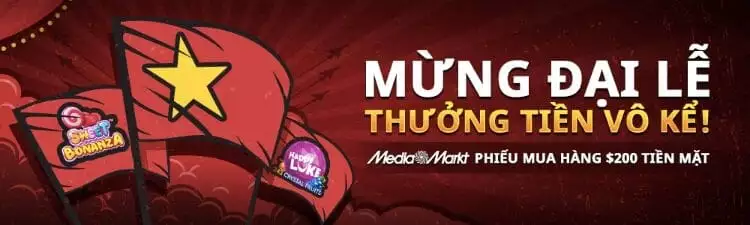 khuyến mãi chào mừng đại lễ