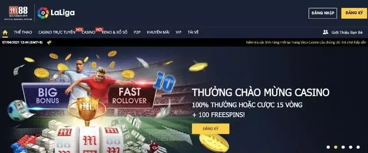 nhà cái m88 khuyến mãi