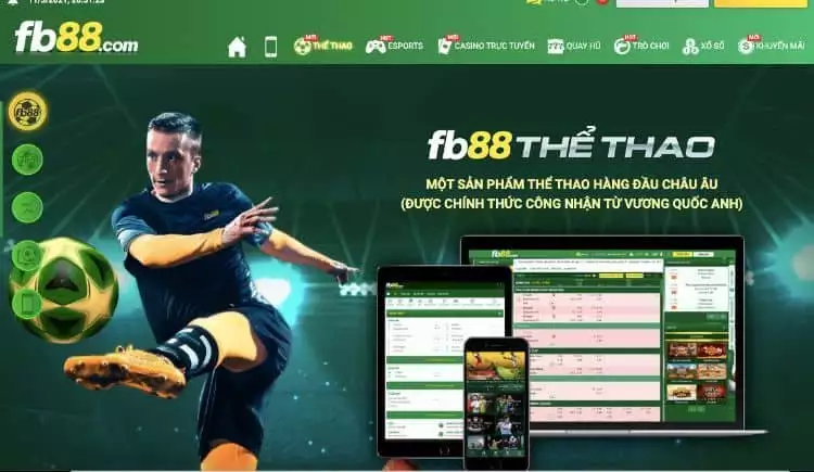 cá cược bóng đá tại fb88