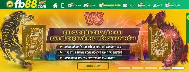 Rồng hổ FB88