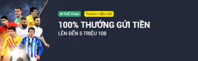 thưởng gửi tiền m88