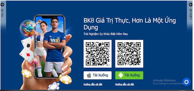 App Mobile BK8