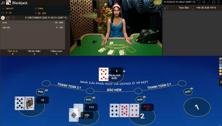 Xì Dách casino